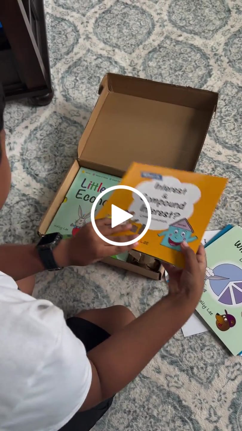 Customer video review of Complete set: Books 1 to 8+ Smart Money Cards