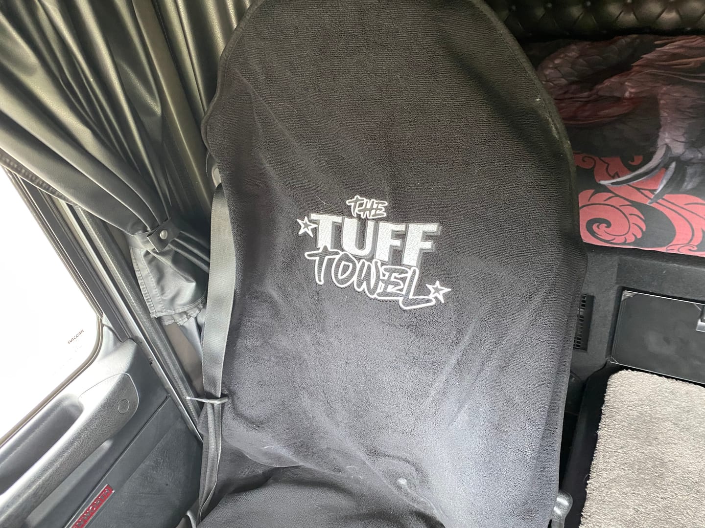 Customer photo review of Waterproof Car Towel Seat Cover - The OG