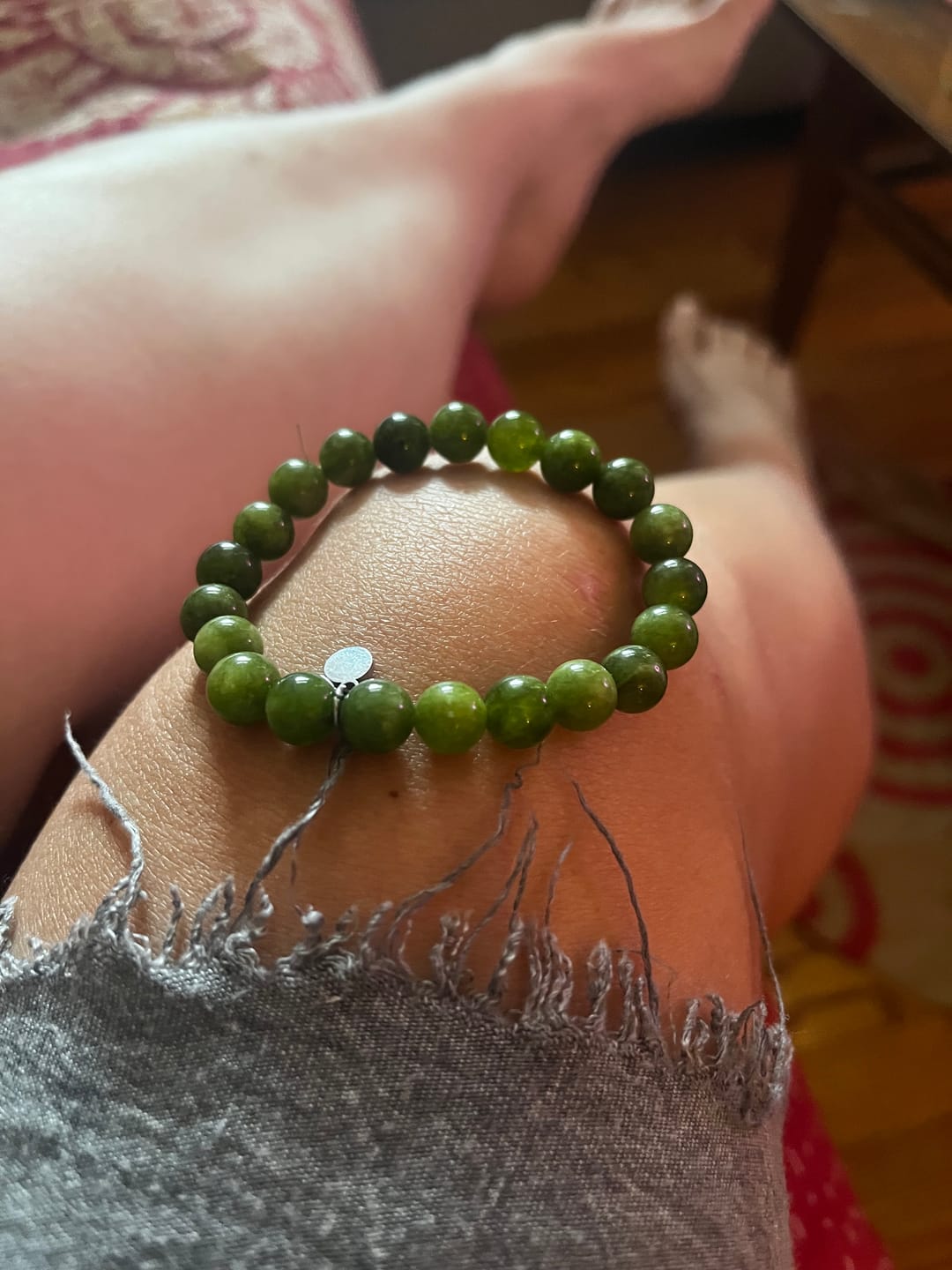 Customer photo review of Peridot Bracelet