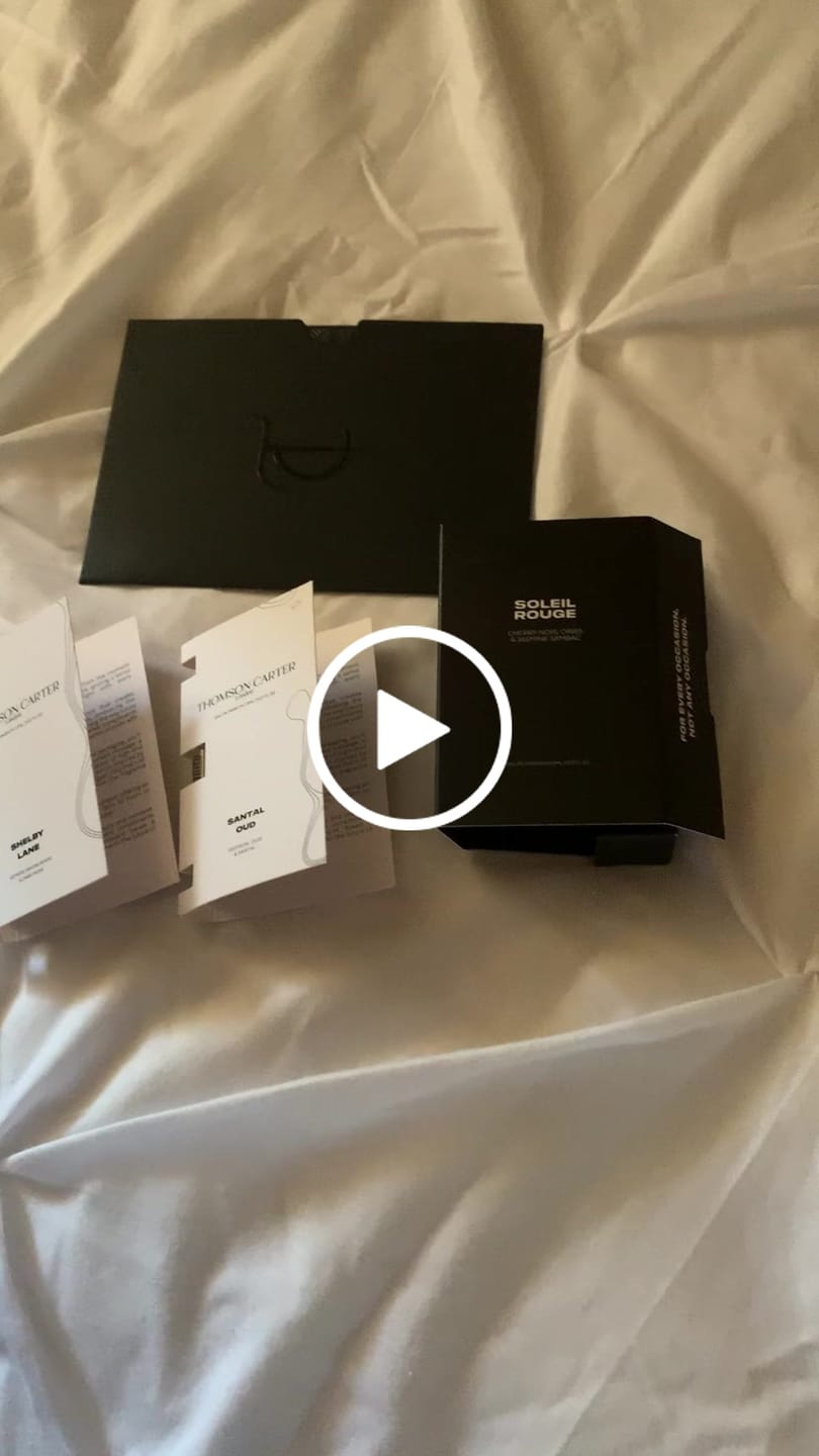 Customer video review of Soleil Rouge | Eau de Parfum