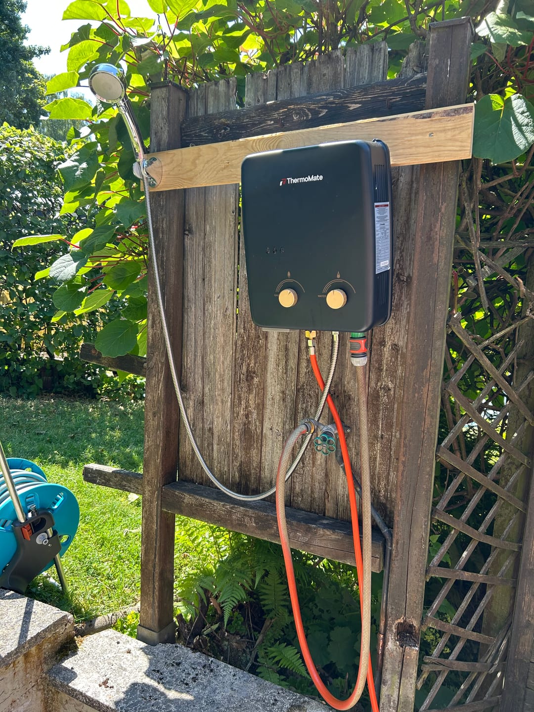 Customer photo review of 5L Propangas Tankless Gasdurchlauferhitzer – 37 mbar