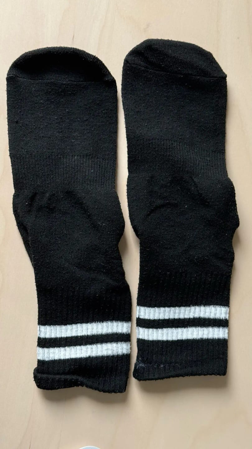 Customer photo review of Pack 6 Pares Calcetines Yoga Pilates Antideslizante Fitness