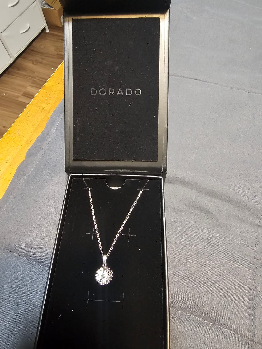 Customer photo review of Flower Necklace