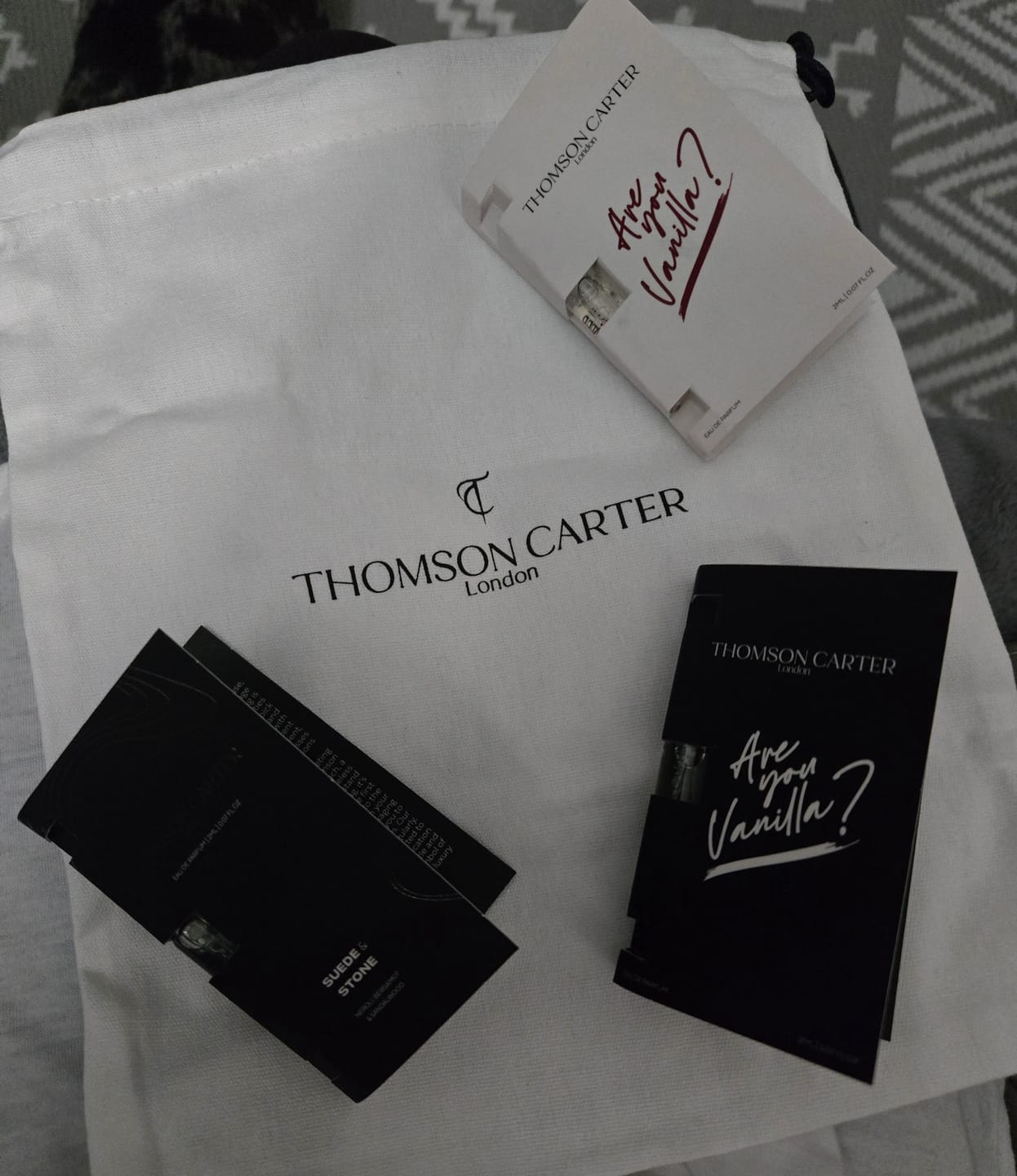 Customer photo review of Are You Vanilla Night | Eau de Parfum | 2ml
