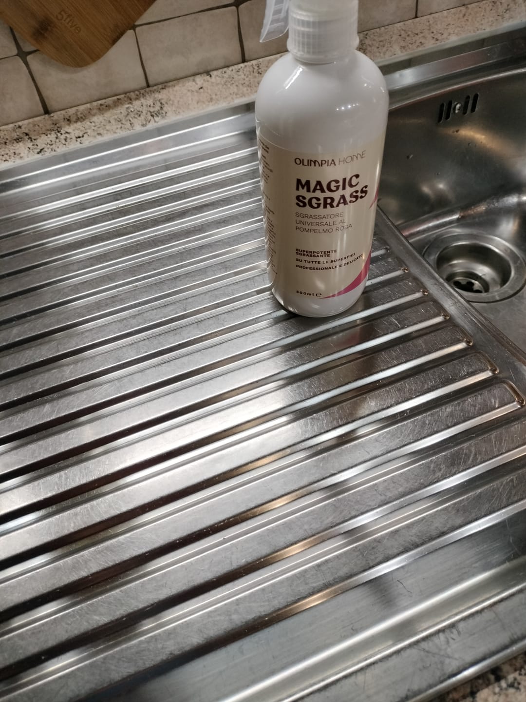 Customer photo review of Magic Sgrass Universale Ml.500 - Sgrassatore al Pompelmo Rosa