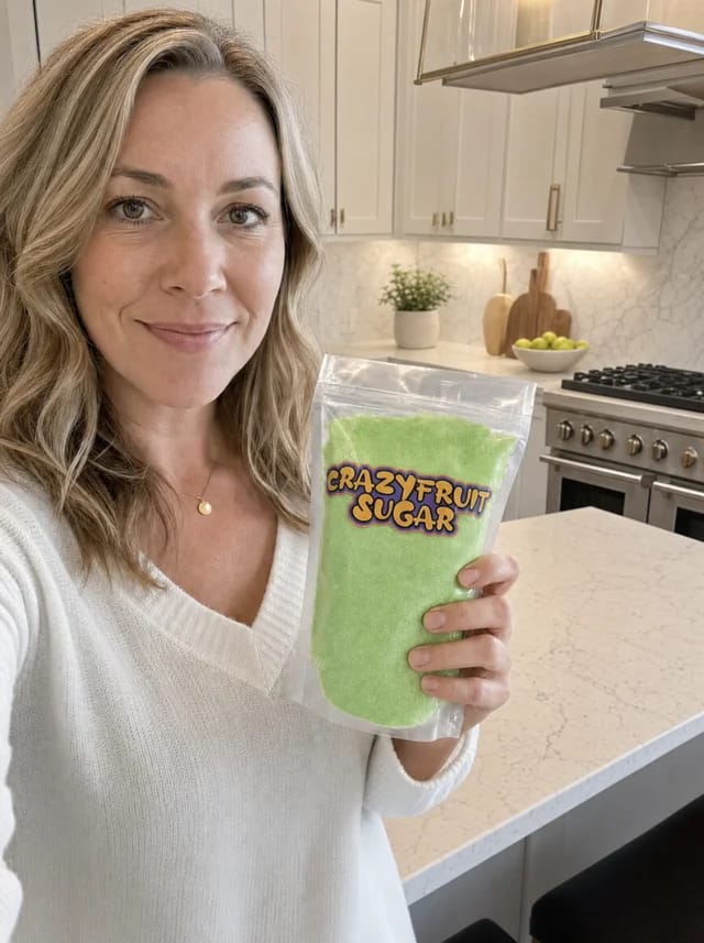 Customer photo review of Crazy Fruit Sugar