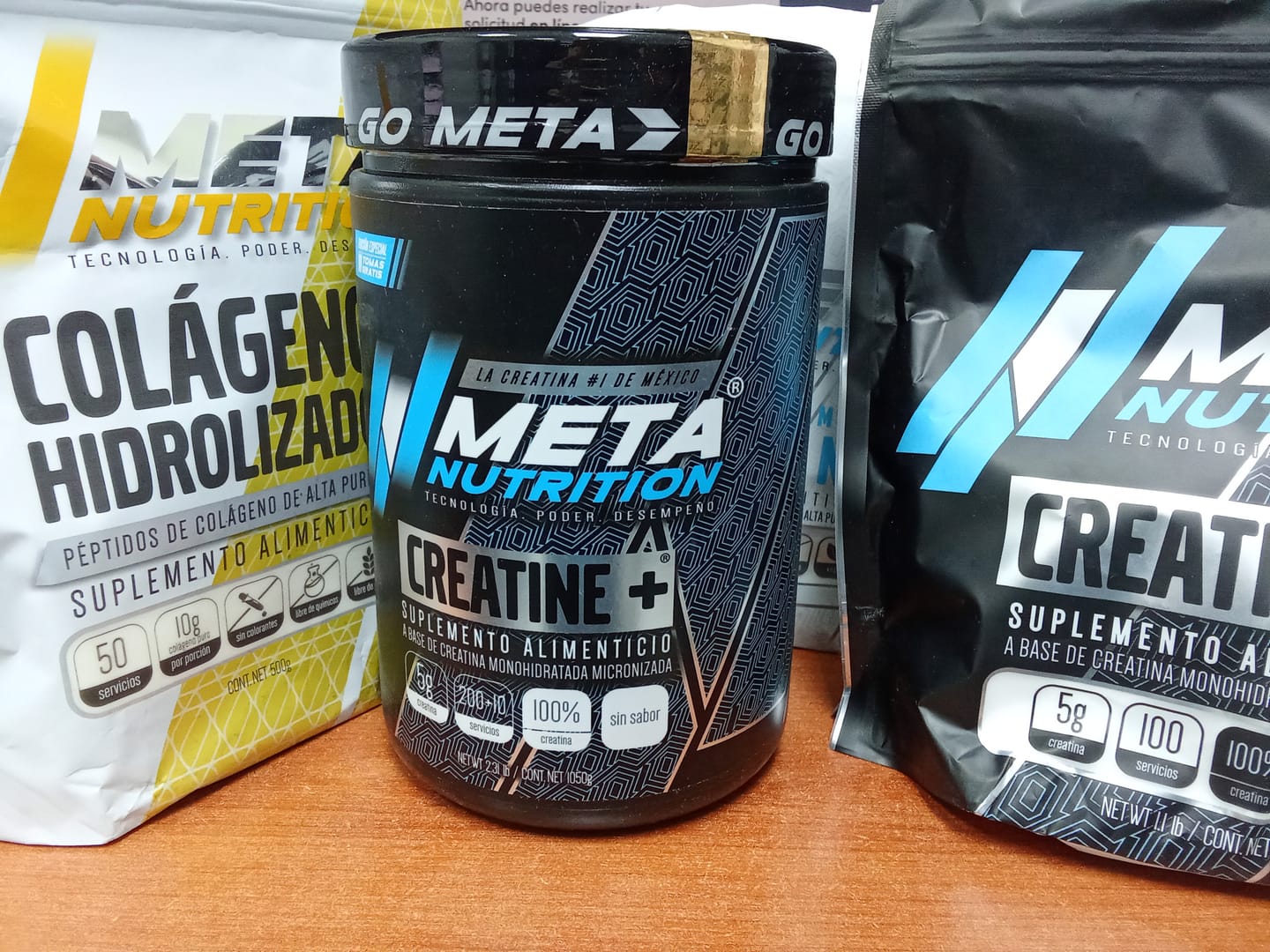 Customer photo review of 100% German Creatine Creapure® | Pureza Certificada |  60 Servicios