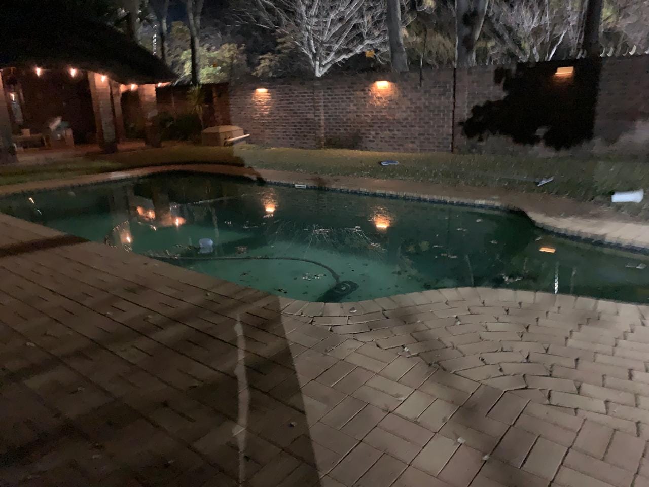 Customer photo review of Solar Wall Light with Motion Sensor