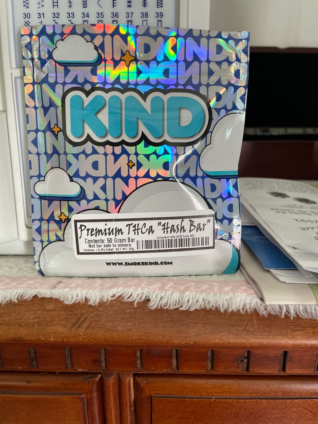 Customer photo review of Premium THCa Hash Bar