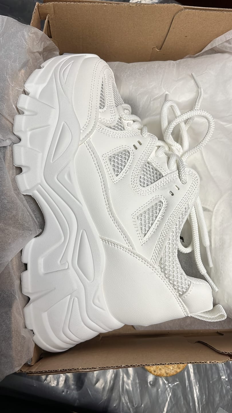 Customer photo review of CONCERT VIEW BOOST SNEAKERS - 3.5" (9CM) HEIGHT INCREASING PLATFORM SHOES