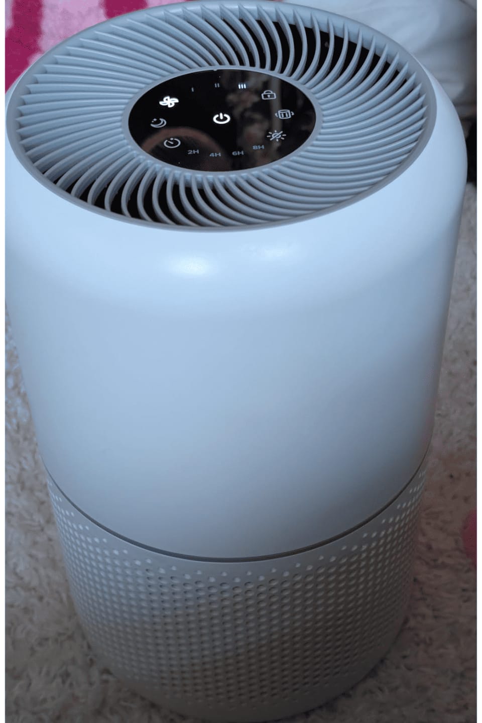 Customer photo review of Atmos Air Purifier | HEPA Smart Filter