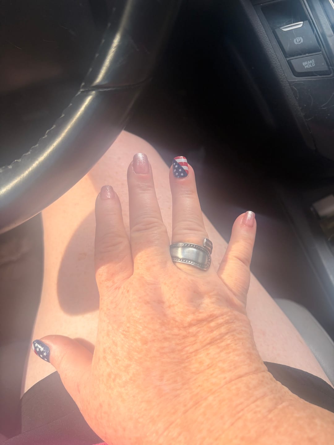 Customer photo review of Mamaw’s Mystery Spoon Ring