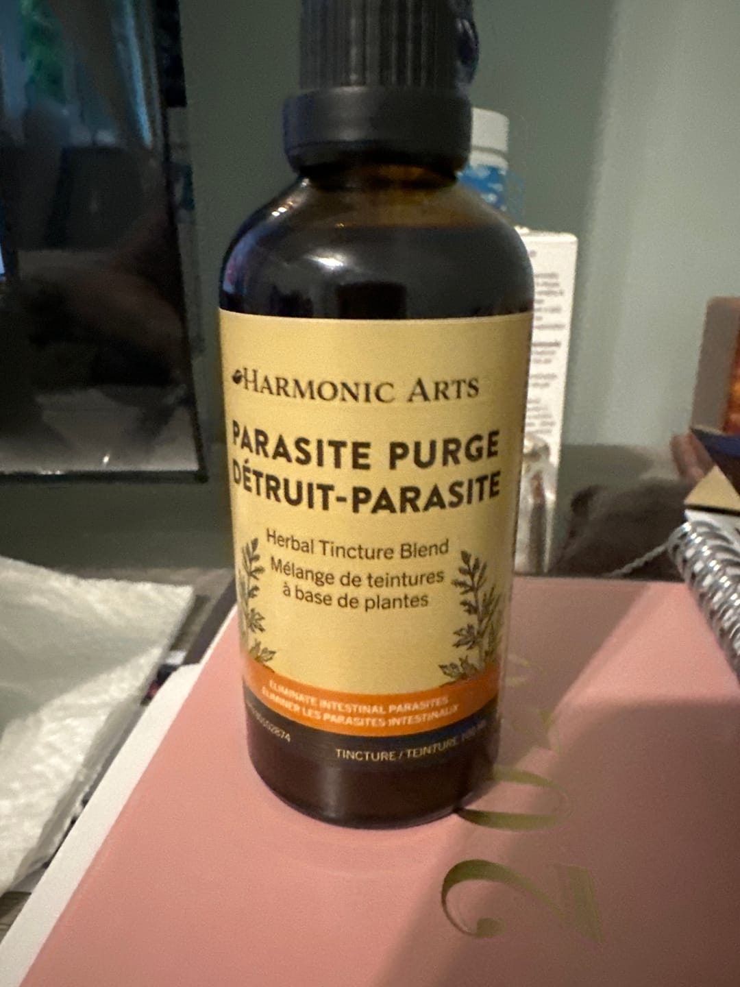 Customer photo review of Parasite Purge Tincture