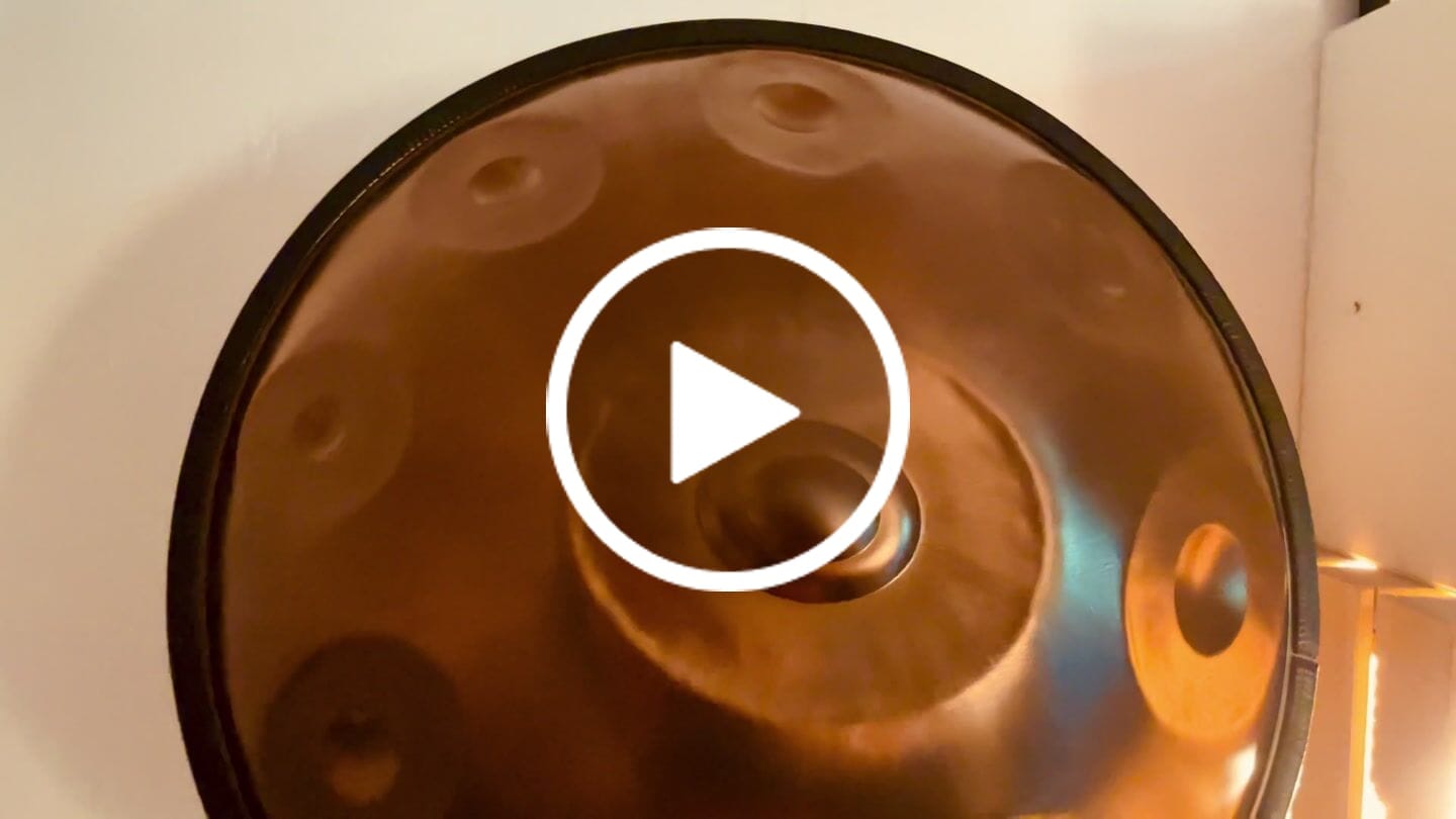 Customer video review of Handpan Halter / Allzweck Musikinstrumentenständer