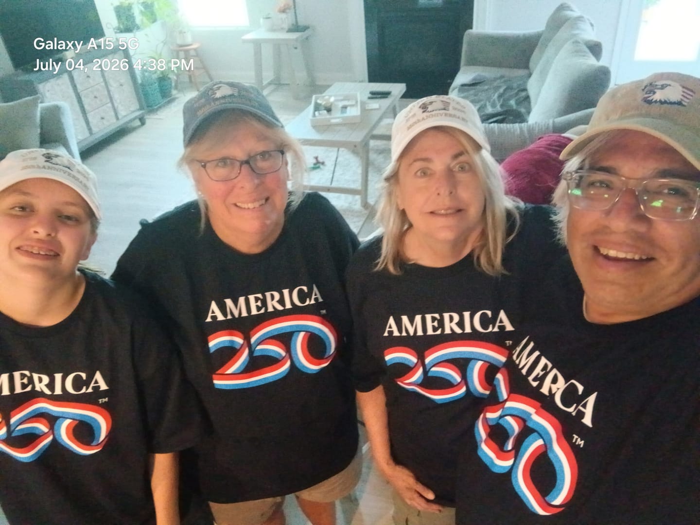 Customer photo review of Exclusive USA 250th Anniversary Eagle Cap (1776–2026) —  Embroidered