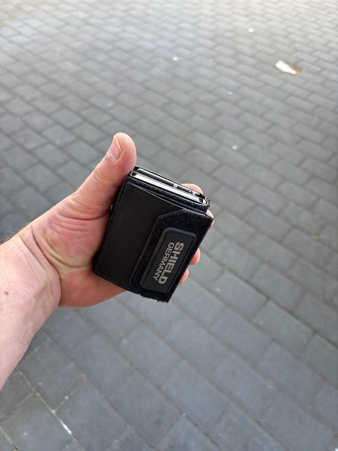 Customer photo review of Tactical Wallet MK2 - Schwarz