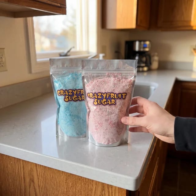 Customer photo review of Crazy Fruit Sugar