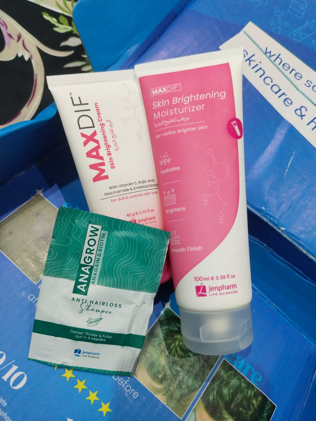 Customer photo review of Maxdif Brightening Cream