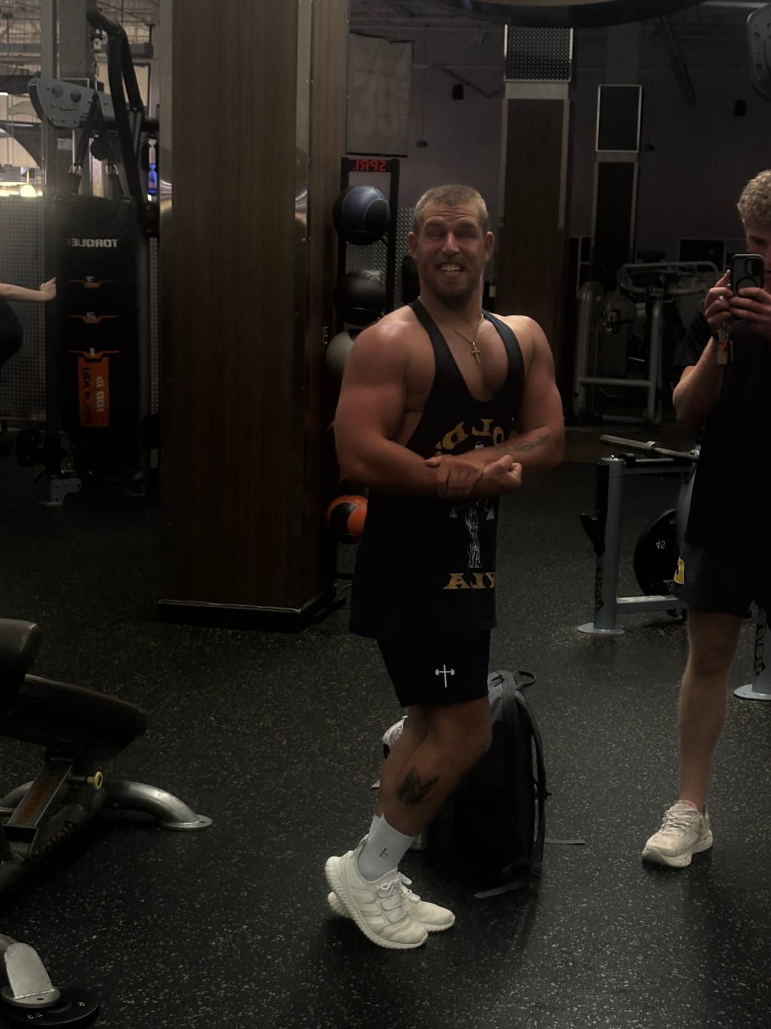 Customer photo review of 3003 - Gold's Iron Legacy Icon Stringers
