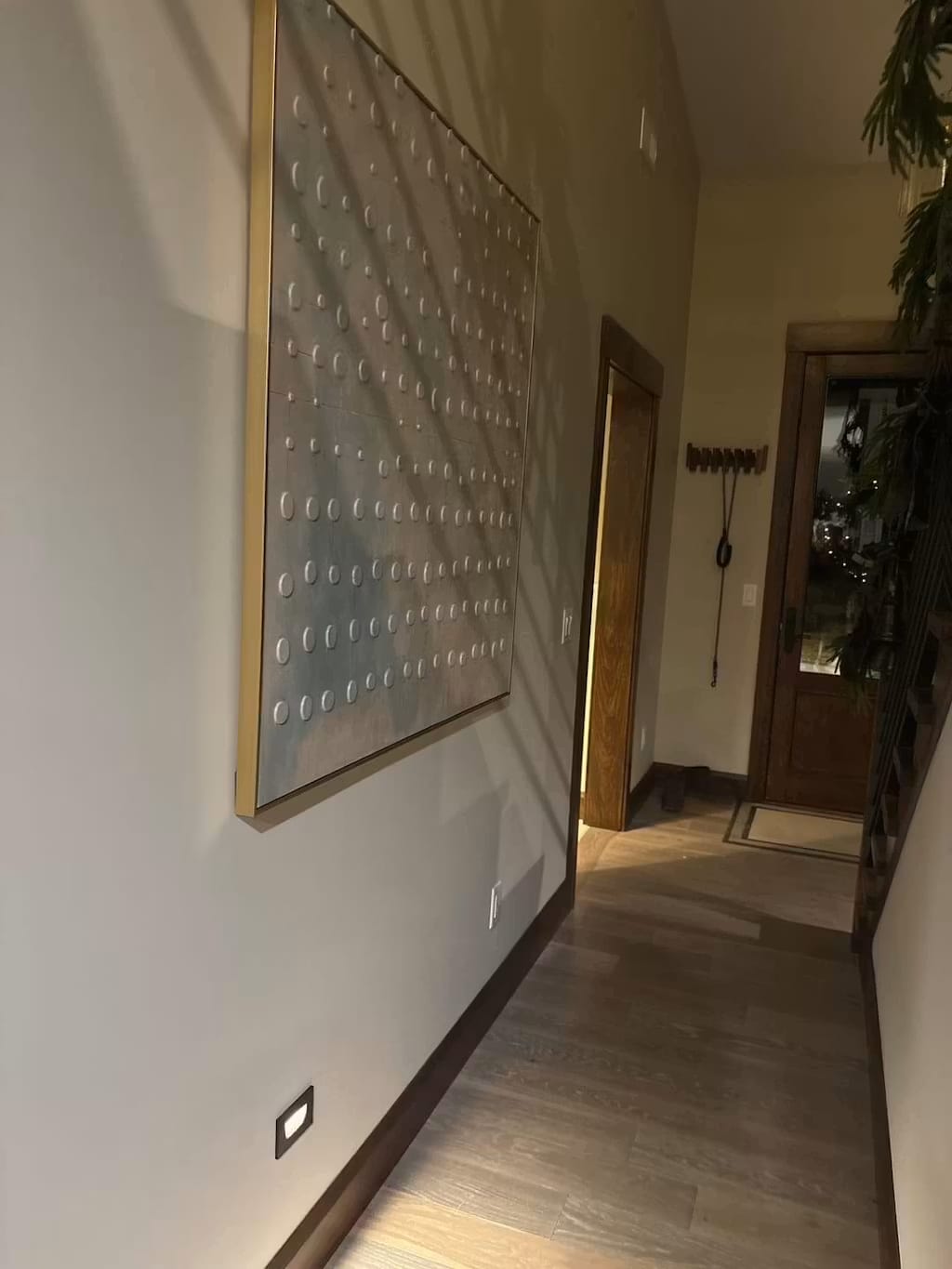 Customer photo review of Wabi-Sabi Textured 3D Rivet Wall Art -EV#0077