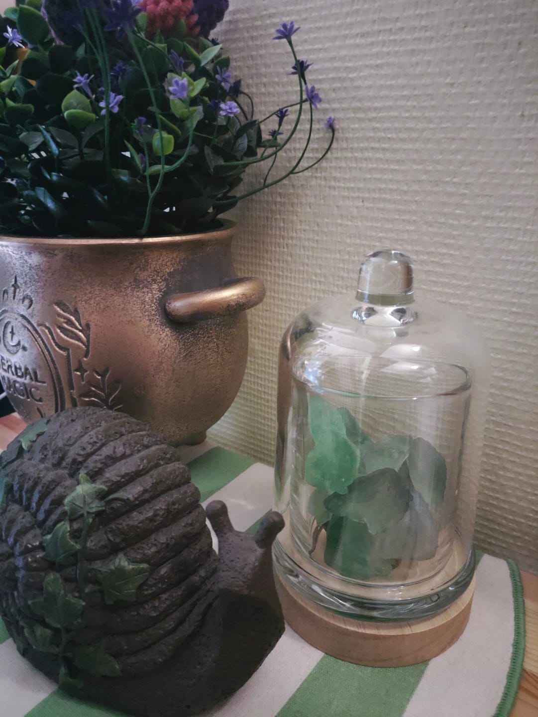 Customer photo review of Kristall-Diffusor Lampe mit LED – Duftöl Set in 5 Varianten