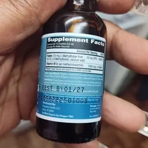 Customer photo review of Trendora Nutrtion L-Methylfolate 15mg + B12 Pro Strength