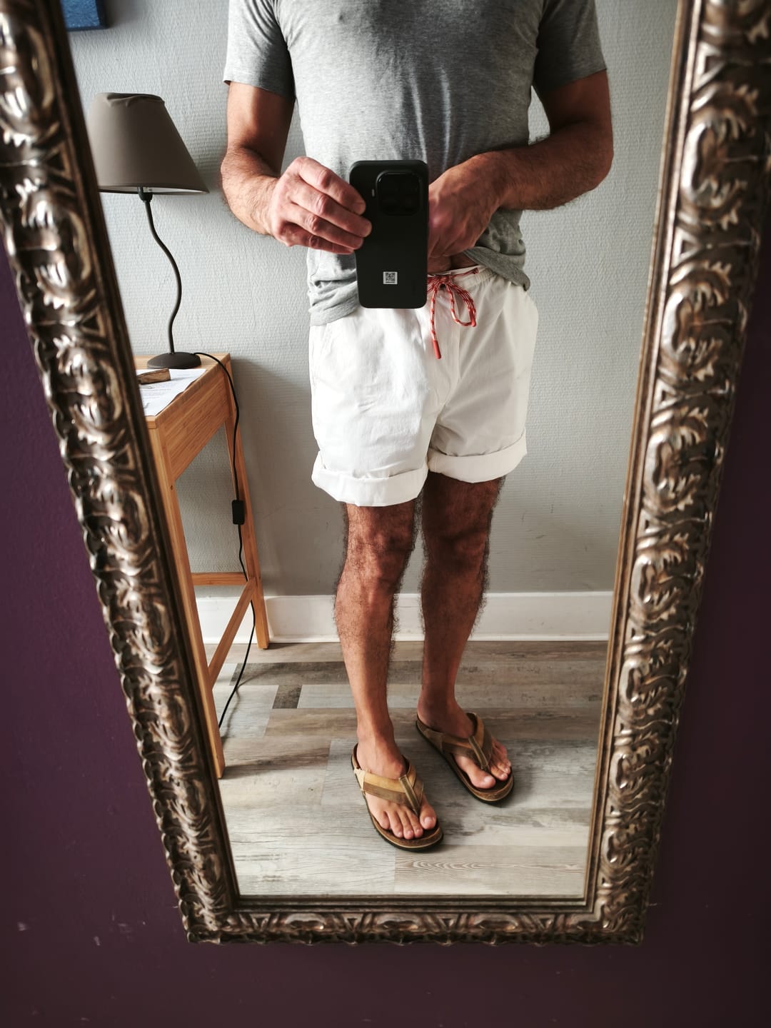 Customer photo review of Bermuda 743 taille élastiquée blanc off-white