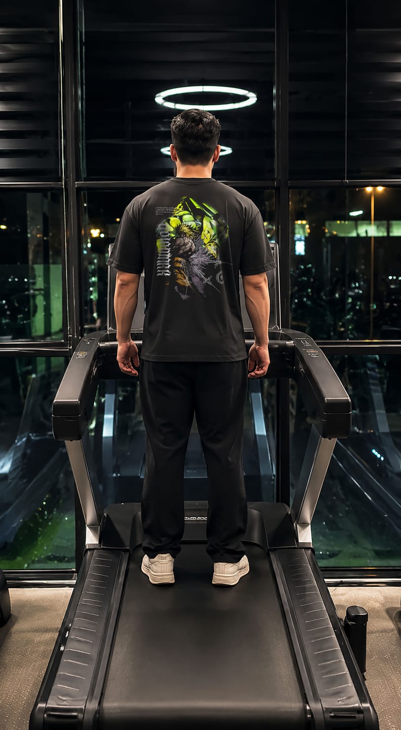 Customer photo review of 'JoJo: Dio' Oversized T-shirt