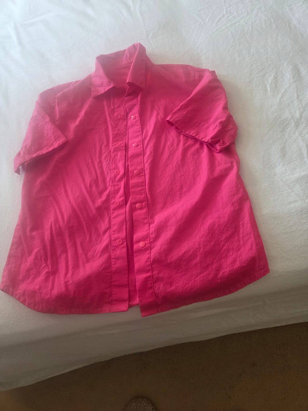 Customer photo review of Plain Rose & Hubble Cotton Poplin Fabric