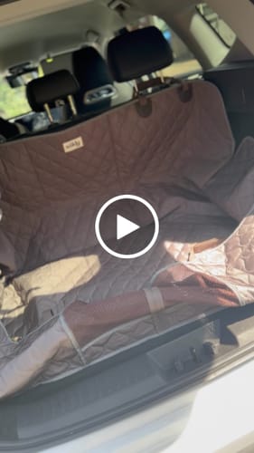 Customer video review of The Quilted Car Hammock