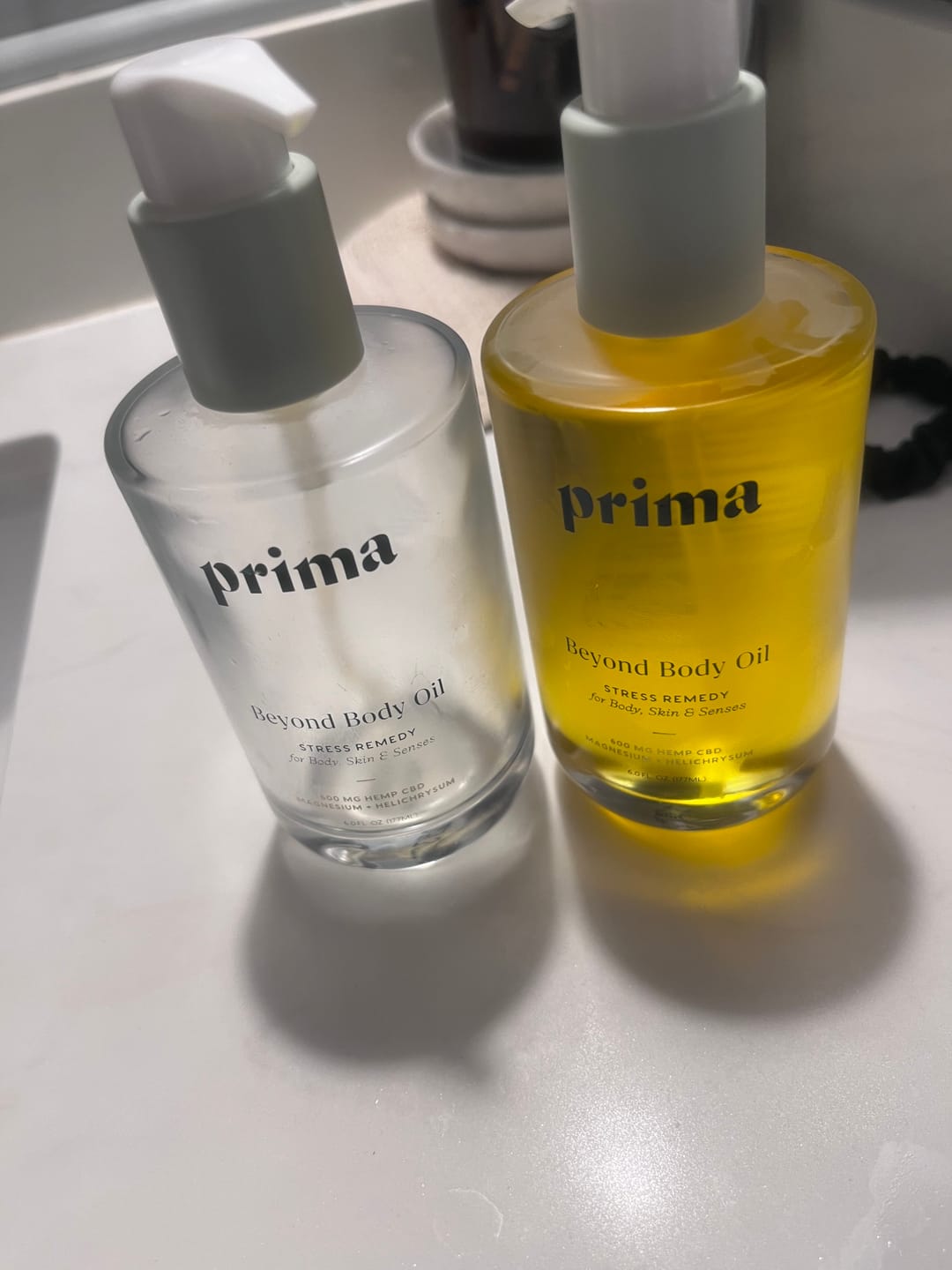 Customer photo review of Beyond Body Oil | Lightweight, Nutrient-Dense Oil for Skin and Body