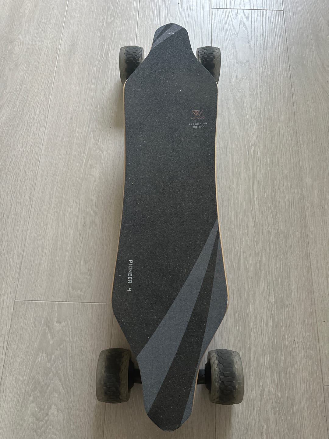 Customer photo review of WowGo Pioneer 4 Electric Skateboard & Longboard