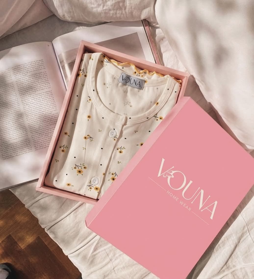 Customer photo review of Blush Hearts Pajama