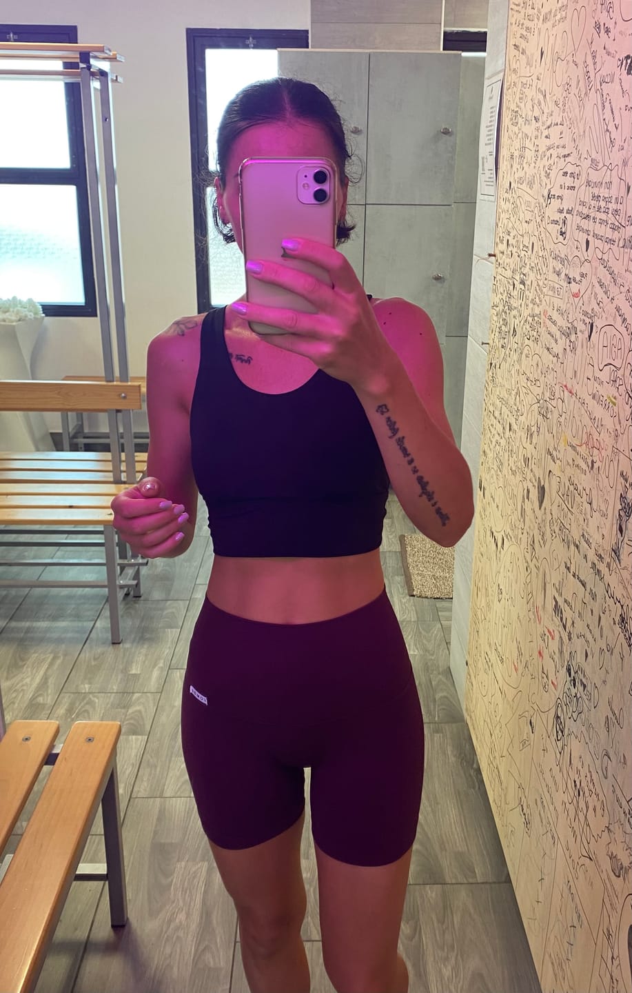 Customer photo review of Shorts Calipso Melanzana Costine