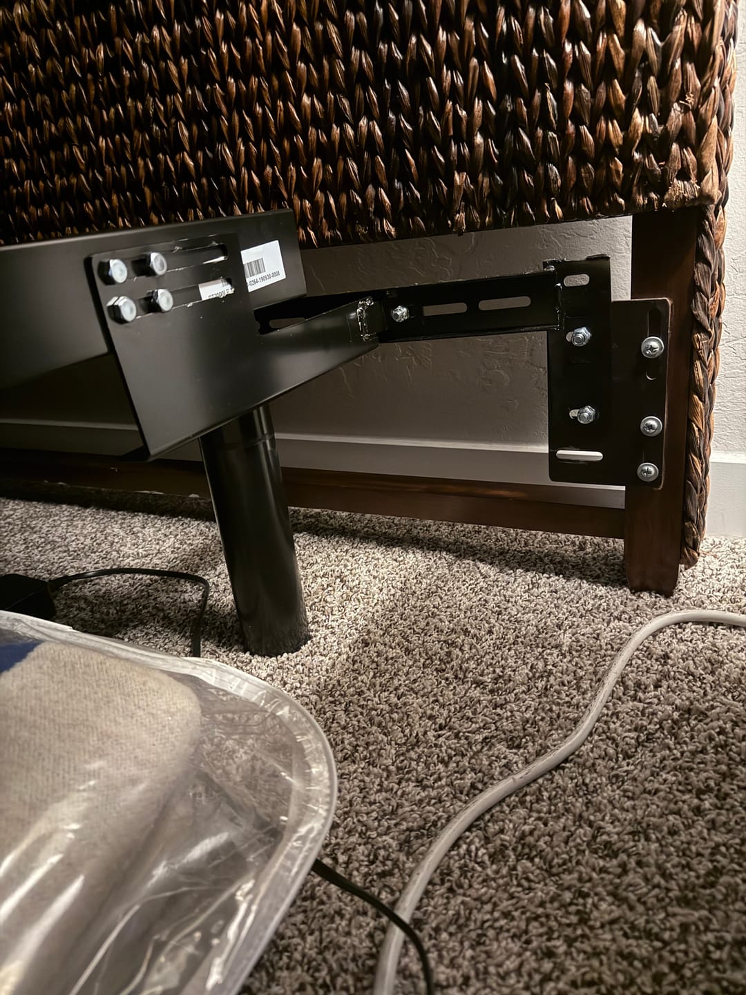 Customer photo review of Headboard Brackets