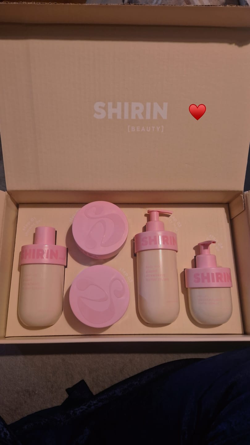 Customer photo review of The Complete Bodycare - 5er Set Glazed Strawberry Butter Cream