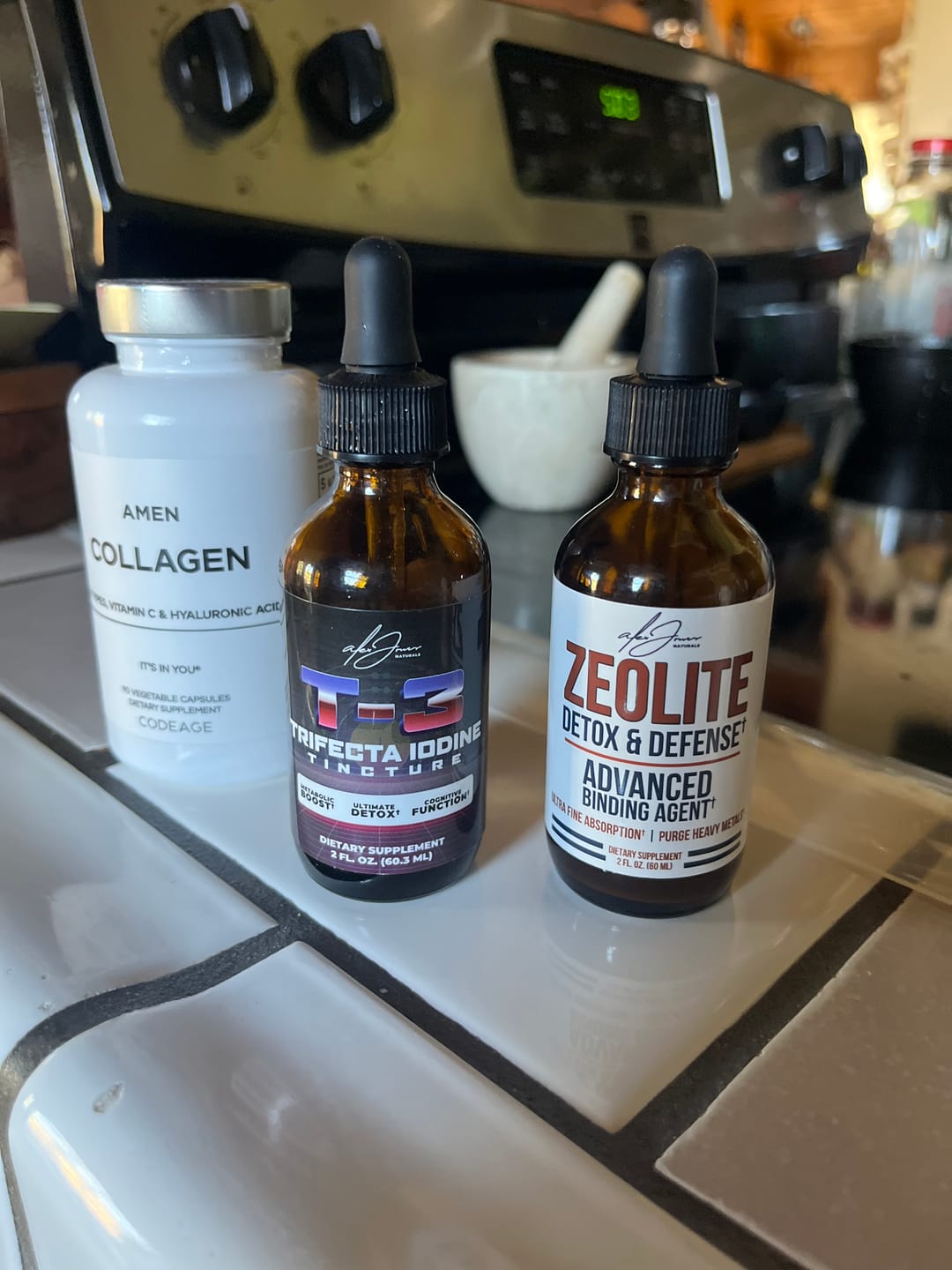 Customer photo review of Zeolite Detox & Defense - Advanced Binding Agent (60 Servings)