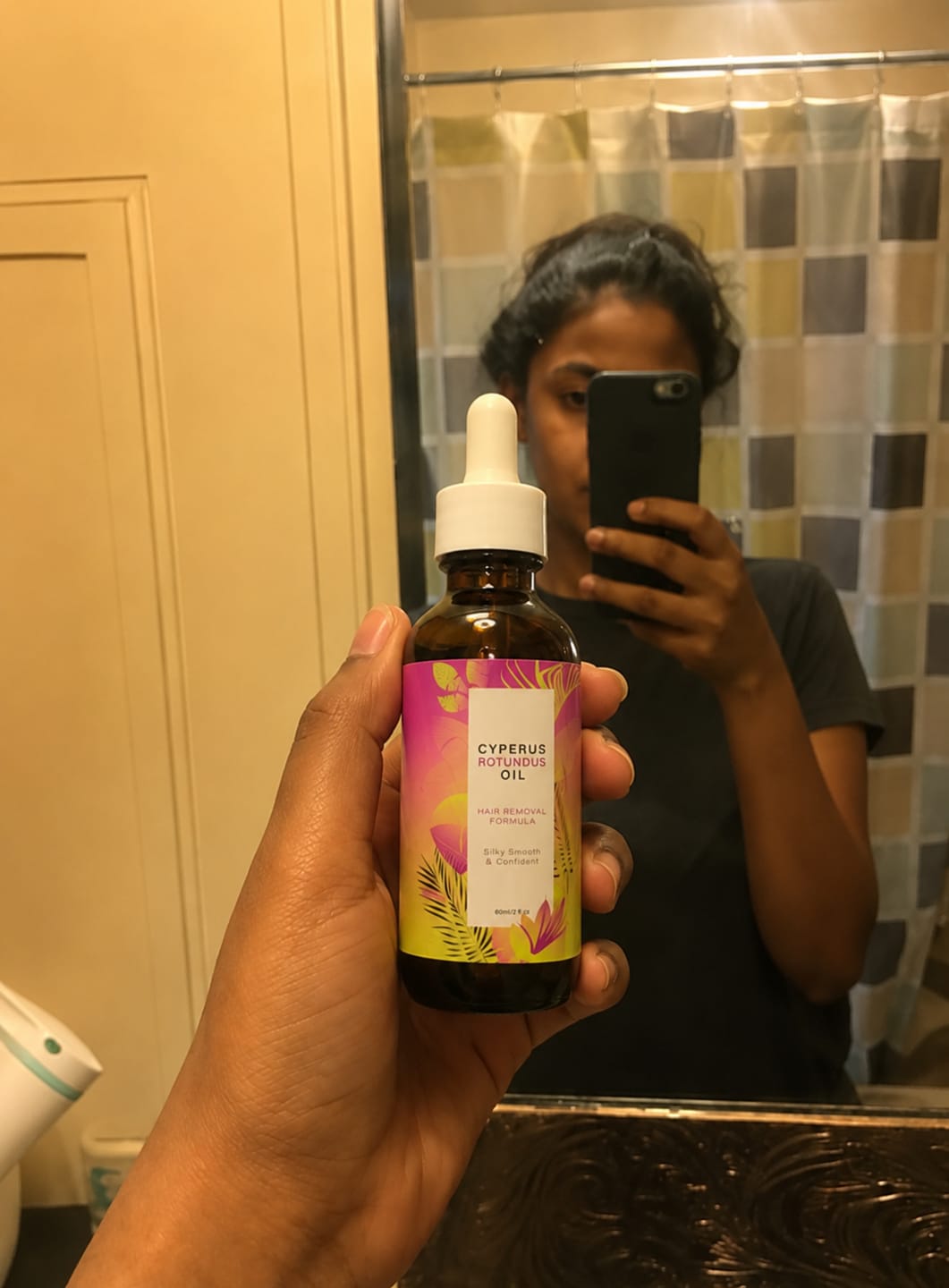 Customer photo review of Aceite botánico anti-crecimiento |     Alternativa natural a los láseres