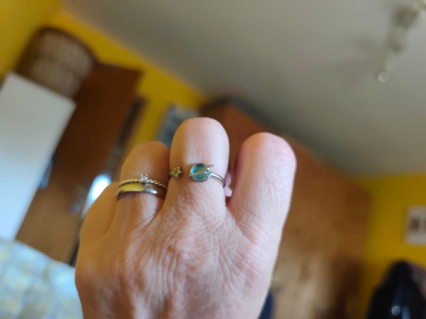 Customer photo review of Mondstein Ring - Mond & Stern