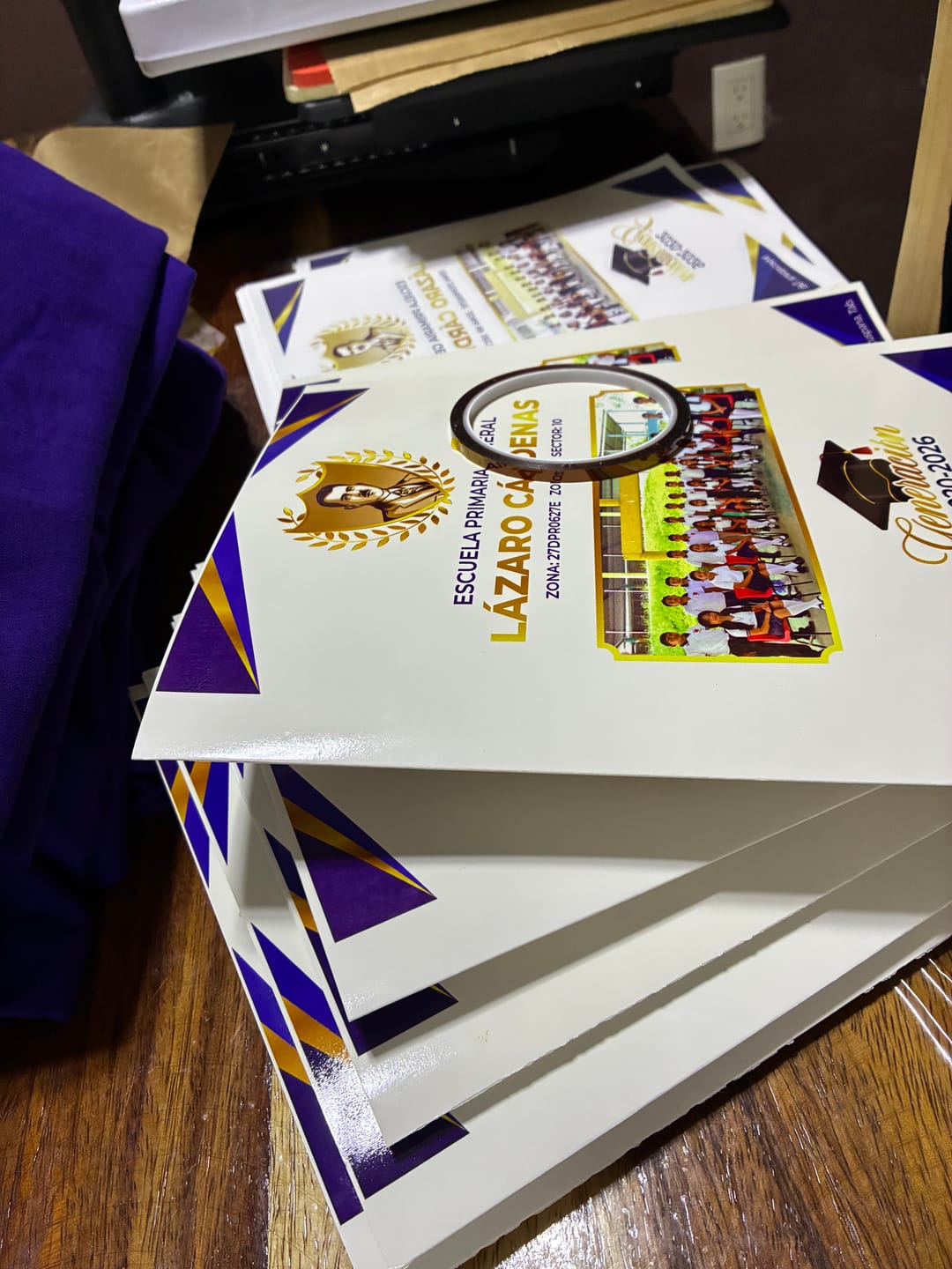 Customer photo review of Folder Tamaño Carta Con Solapas