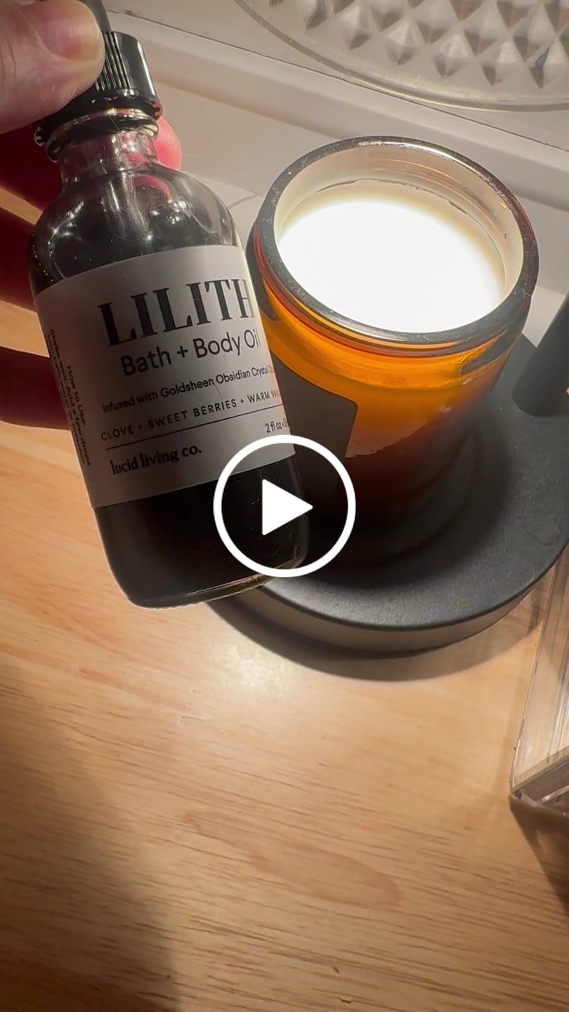 Customer video review of LILITH Bath & Body Oil