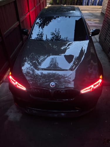 Customer photo review of BMW G20 G21 3 SERIES RED DRL KIT