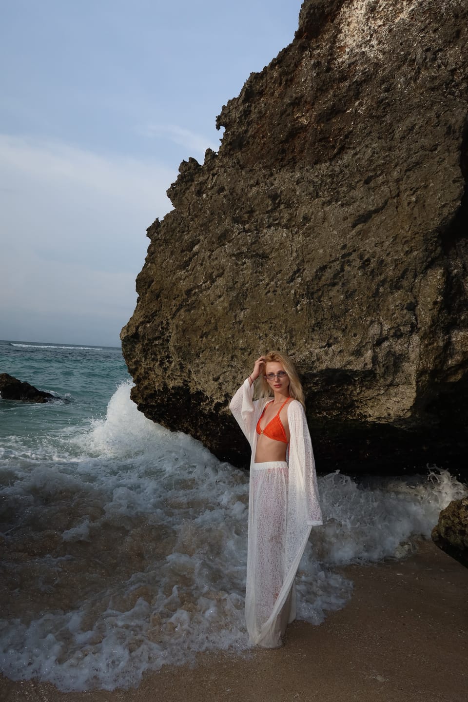 Customer photo review of Lace Kimono