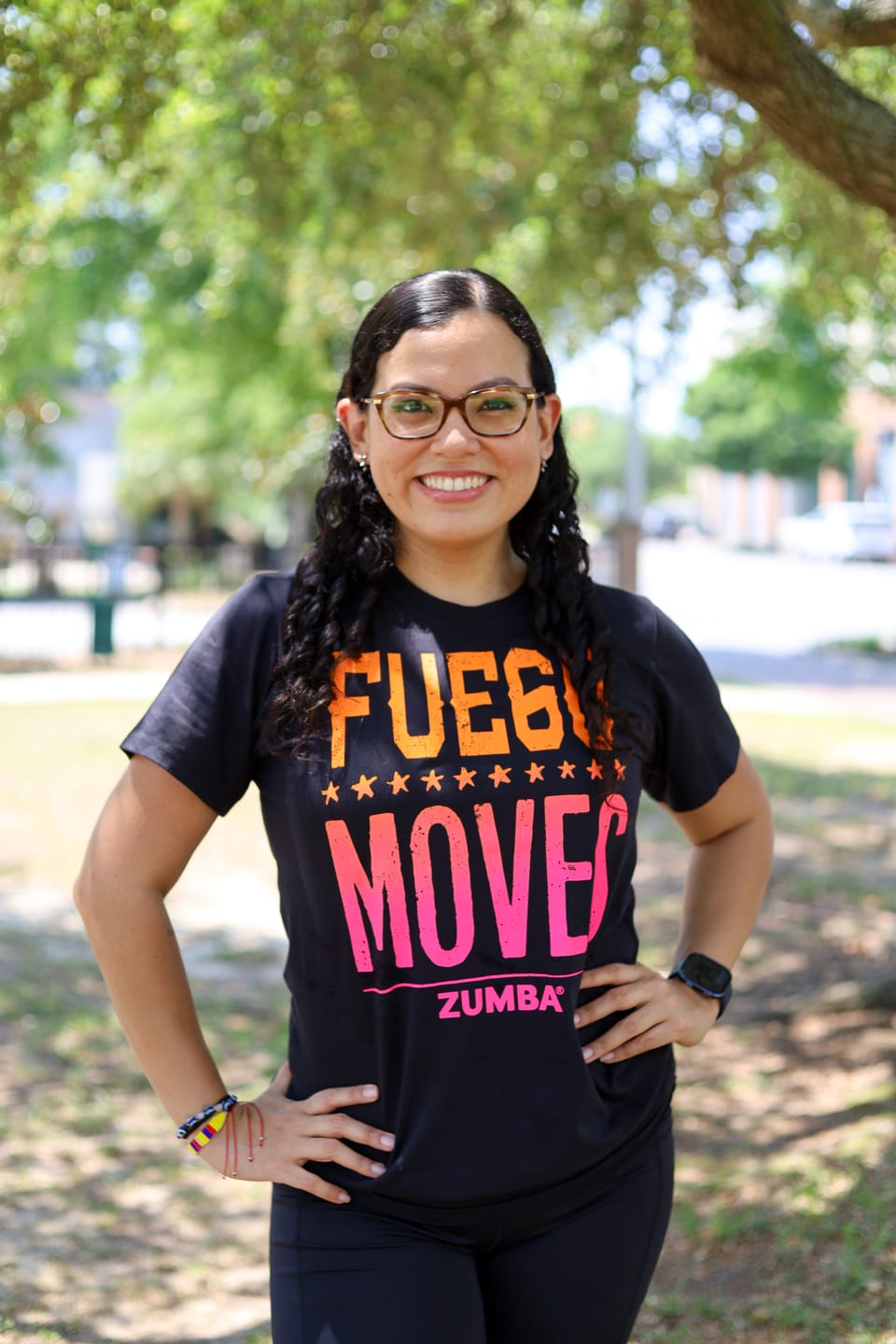 Customer photo review of Zumba Libre Crew Neck Instructor Tee - Bold Black