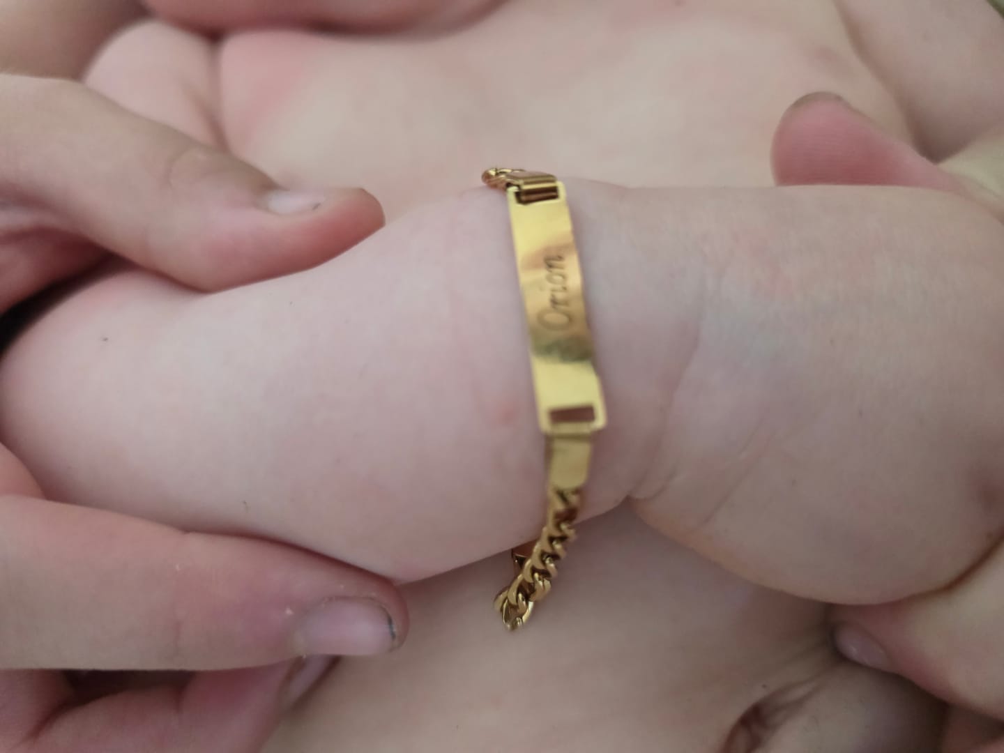 Customer photo review of Infant Bracelet