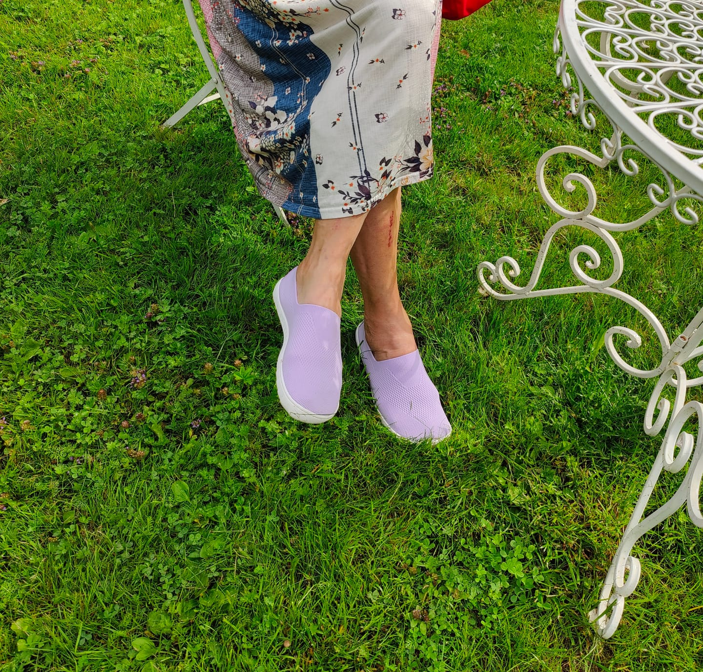 Customer photo review of Vaistoa Lempeä 3 slip on -paljasjalkakengät