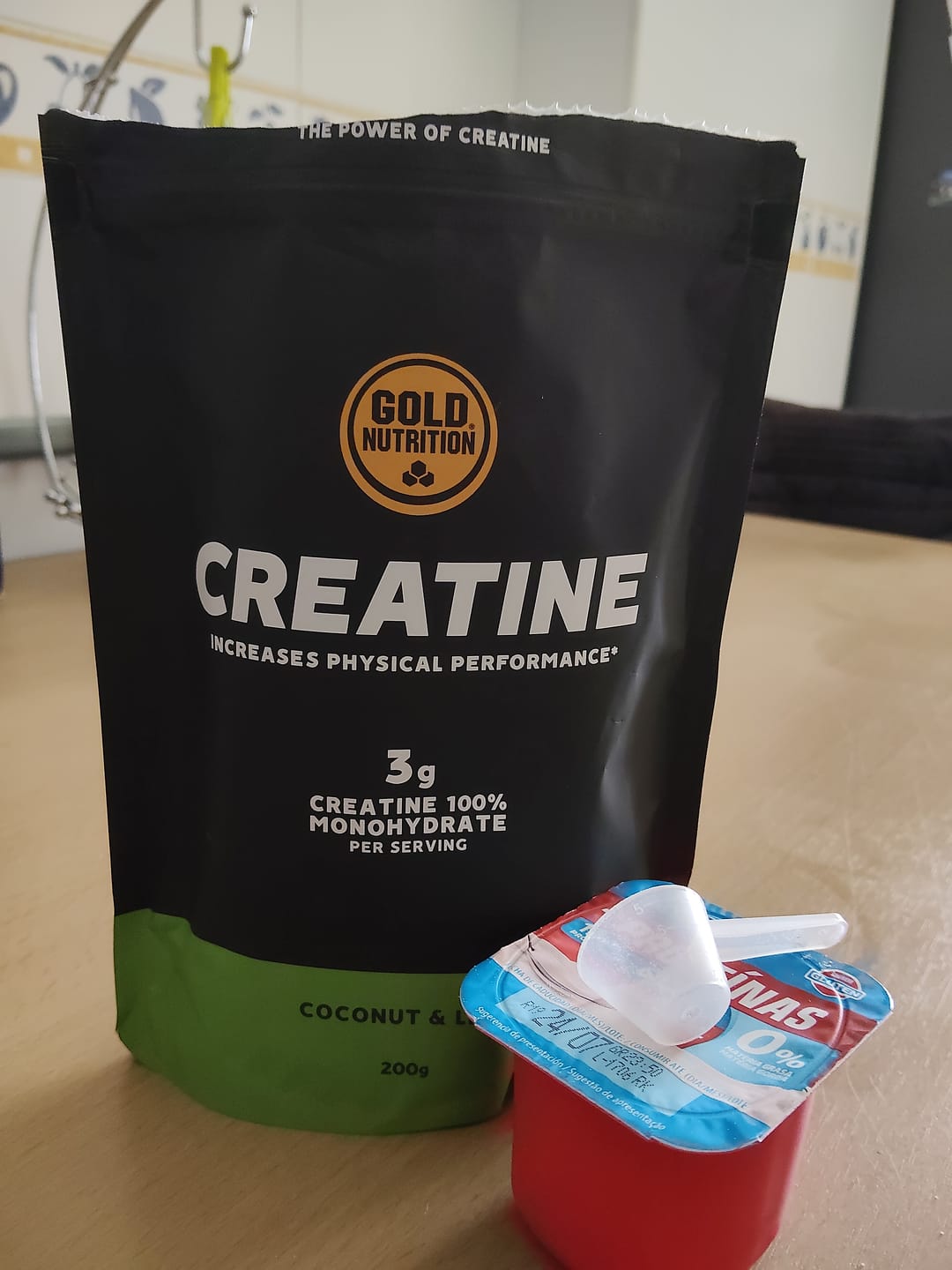 Customer photo review of 100% Creatine Monohydrate
