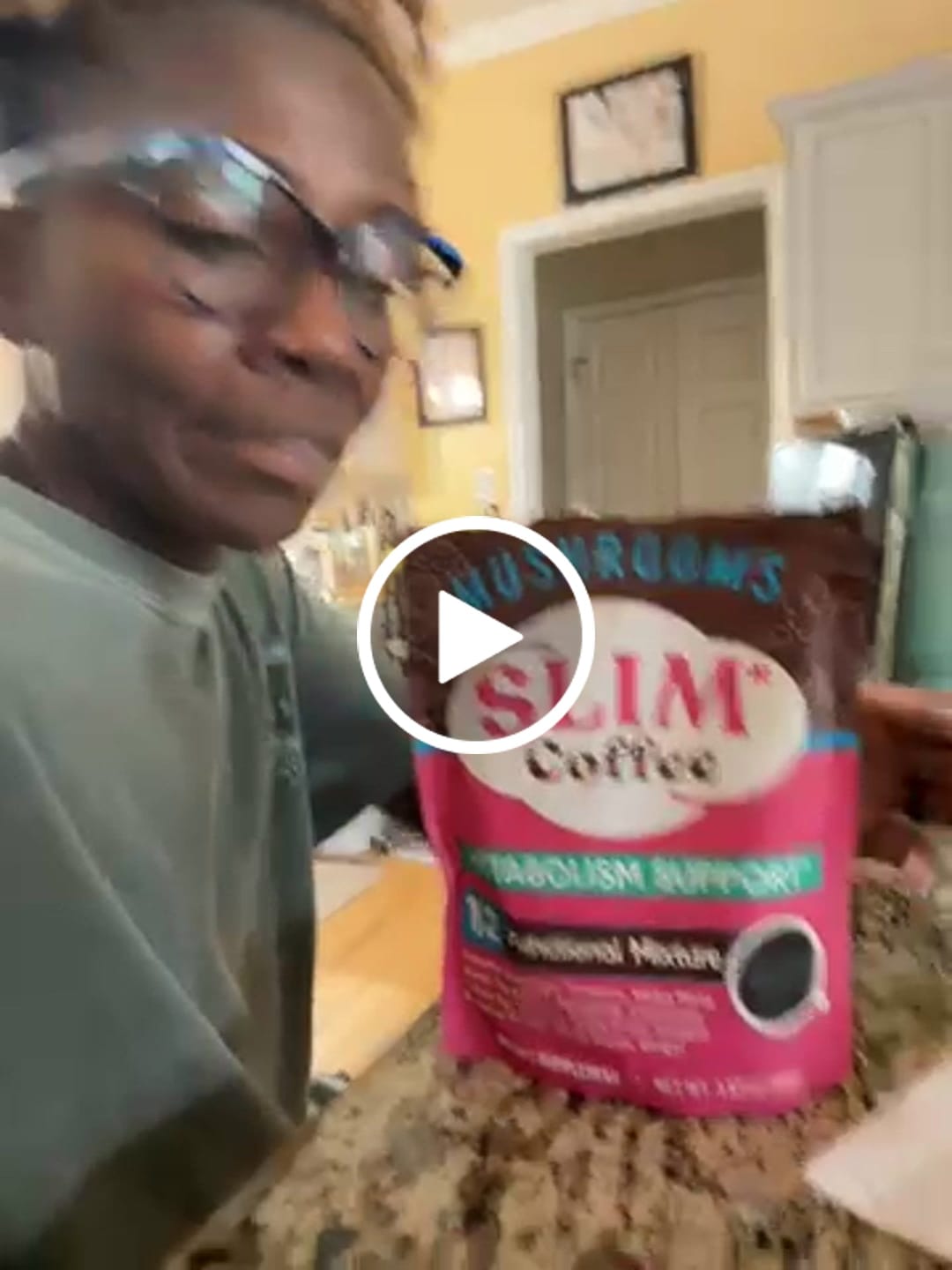Customer video review of Slim Mushroom Coffee - 40 Servings