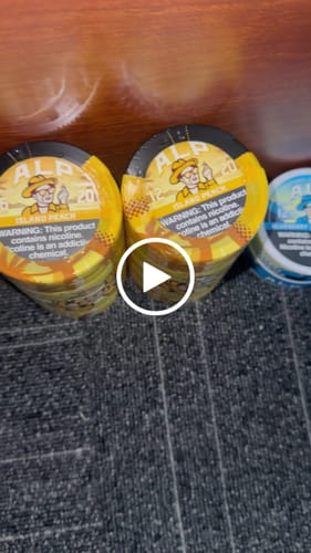Customer video review of Drifters Island Peach Nicotine Pouches