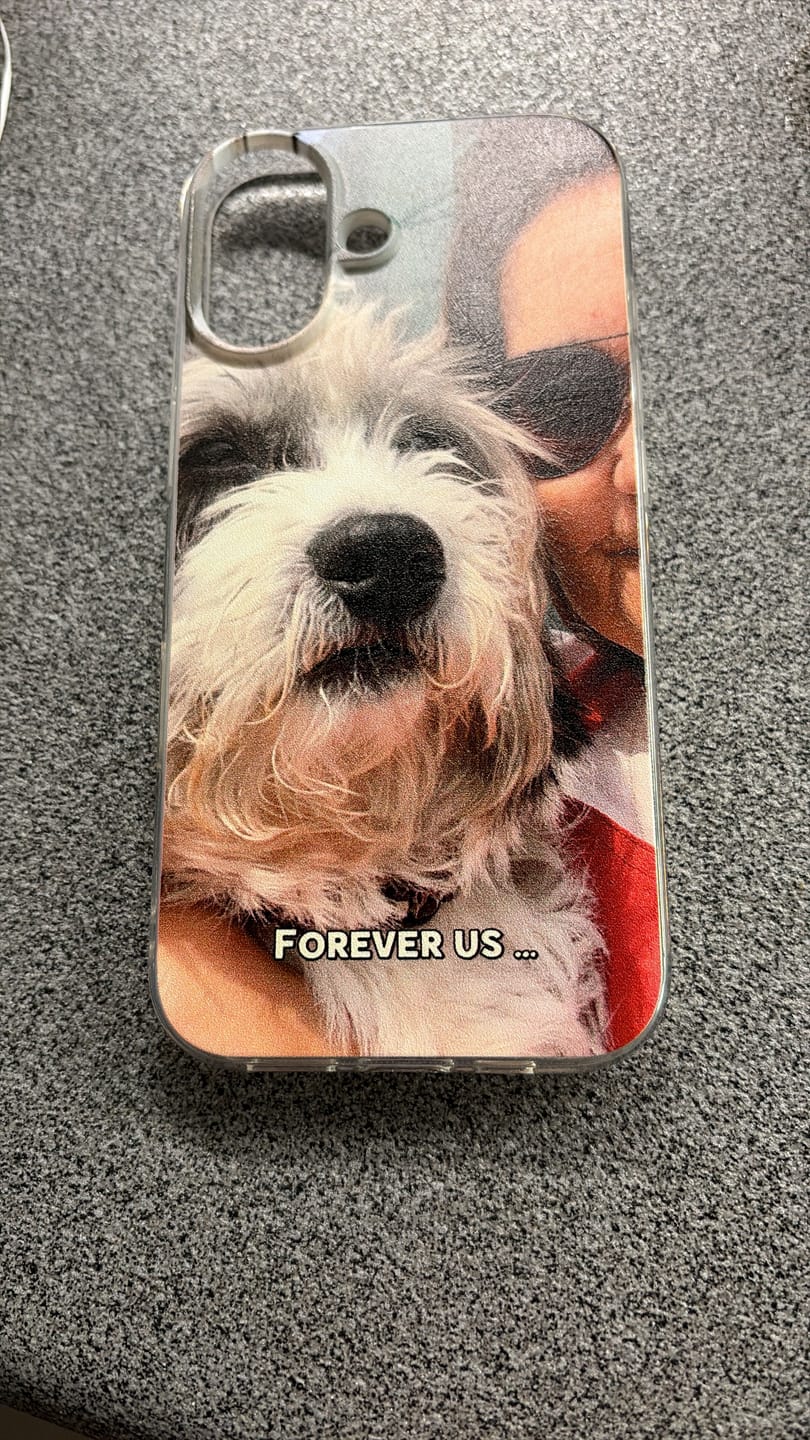 Customer photo review of Eigen foto - Gepersonaliseerd telefoonhoesje